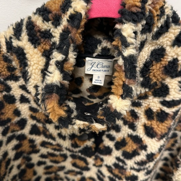 JCrew Vintage Fleece Animal Print - Picture 3 of 9